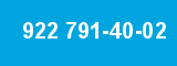 922 791-40-02 922 791-40-02